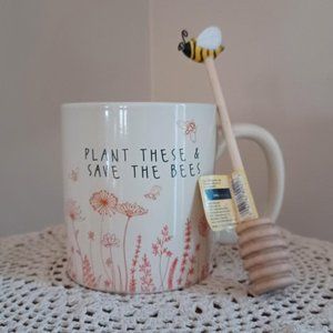 Capelli New York Mug with Honey Dipper